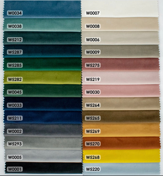 Extra Wide Velvet Curtains - Seamless