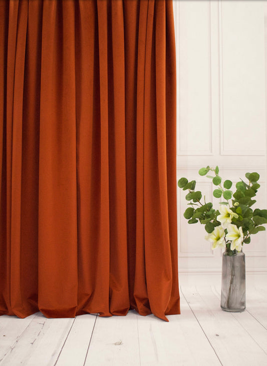 Velvet Curtains - Custom Order No. 599