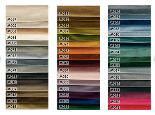 Velvet Fabric - Custom Order #819