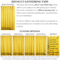 Extra Wide Velvet Curtains - Seamless