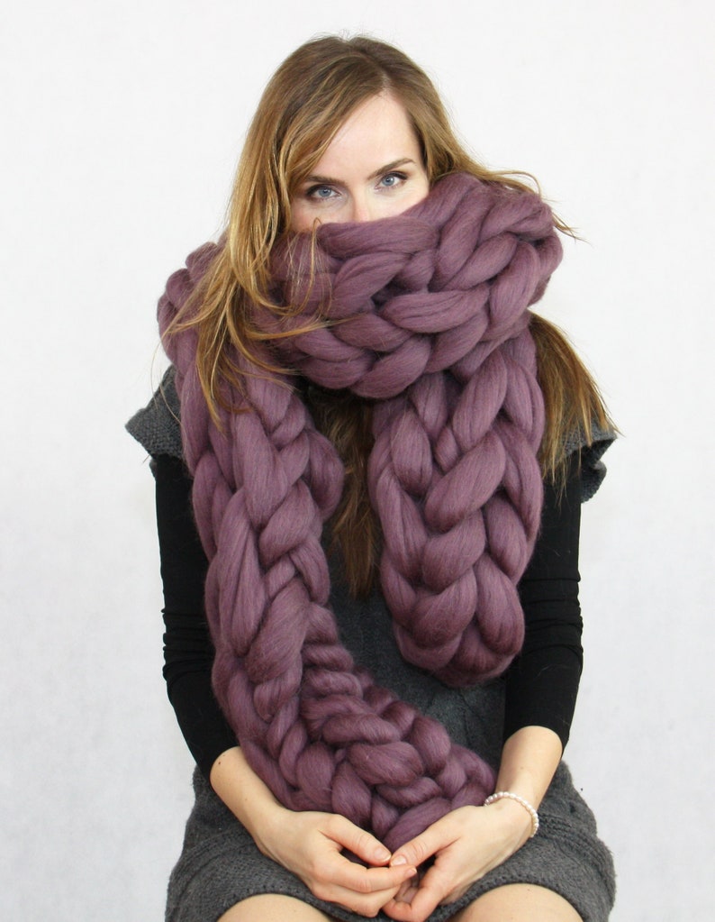 Chunky Knit Scarf