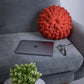 Round Chunky Knit Pillow